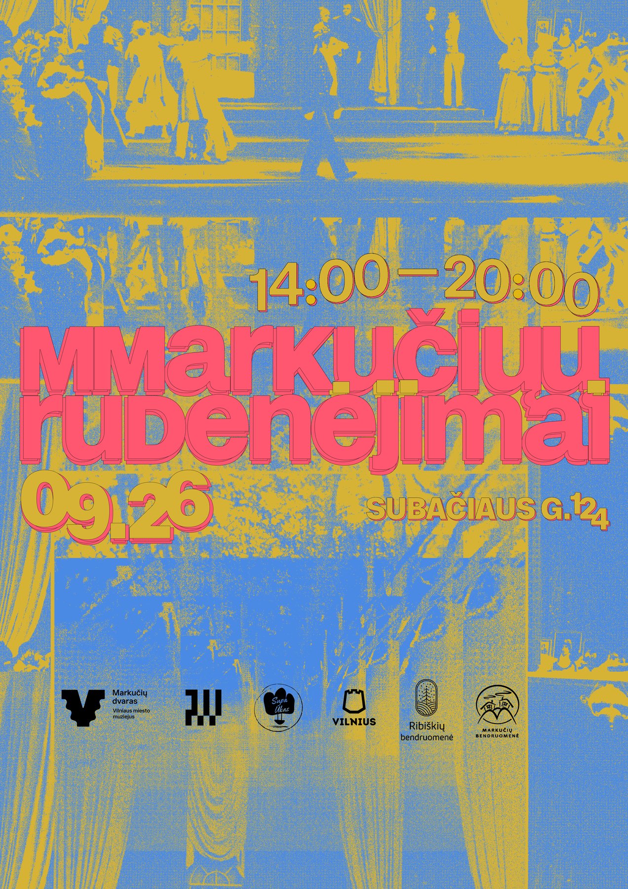 Markučių Rudenėjimai, digital poster